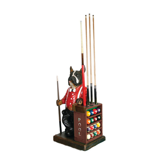 Dog - Pool Cue & Ball Holder