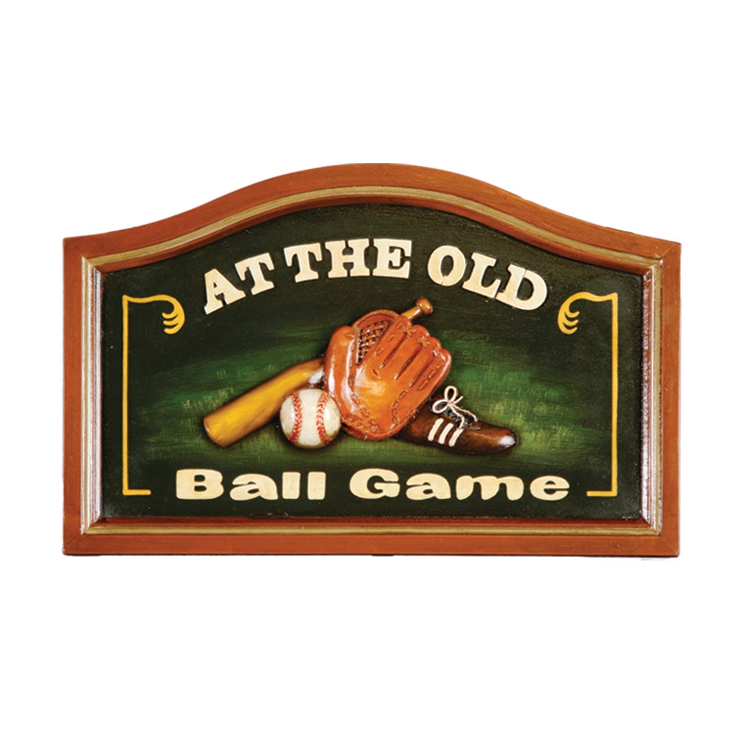 At The Old Ball Game Pub Sign