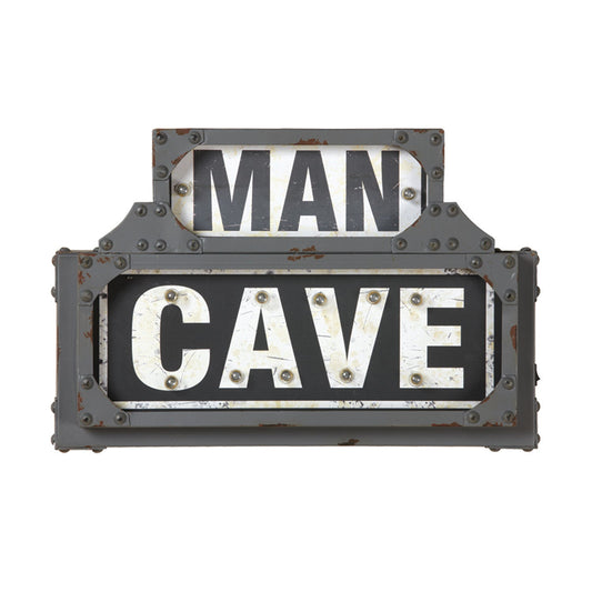 Metal Light Sign - Man Cave