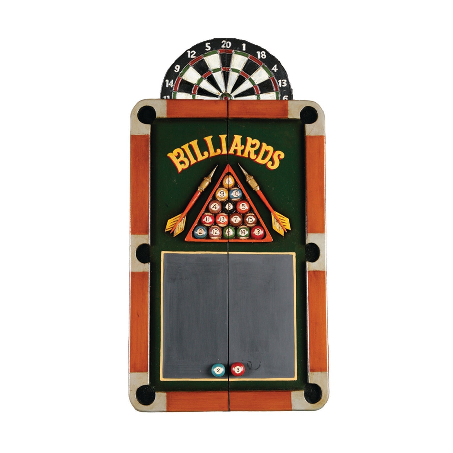 Billiards Dart Board Cabinet