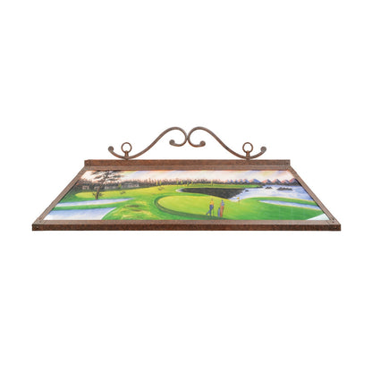 48″ Hand-Painted Pool Table Light