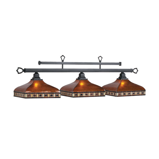 56″ Tahoe 3-Light Pool Table Light